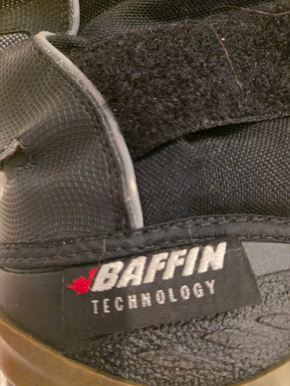 Baffin Mens Black Snow Boots